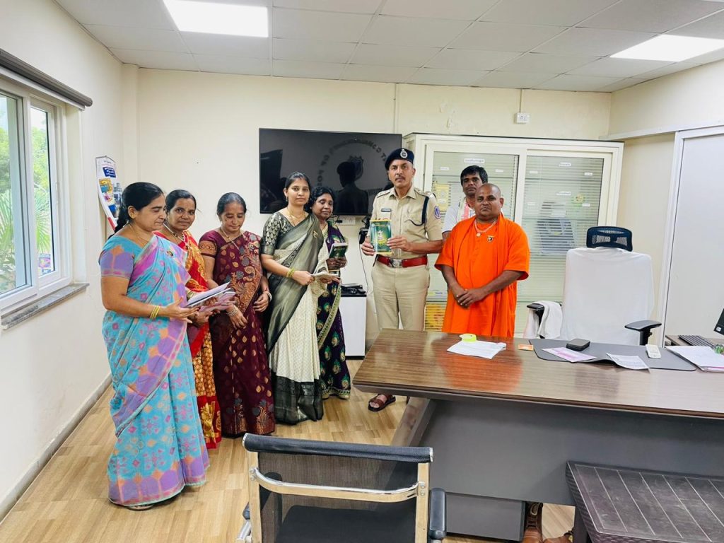 Assistant Commissioner of Police Kushaiguda ACP was also invited to Vasudaika family celebrations.