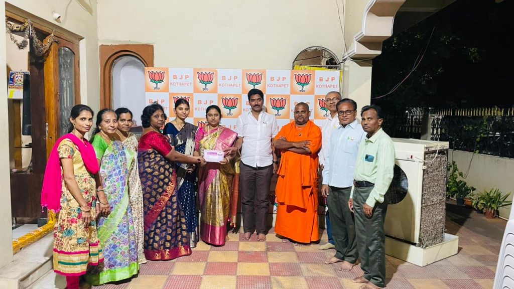 Kothapet GHMC Corporator Naikoti Pawan Kumar was invited to the Vasudaika family celebrations.