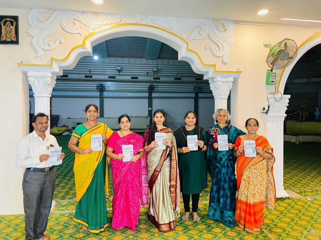 Vishwamahilas in the Satprachar of Vasudaika family celebrations @Aemssf