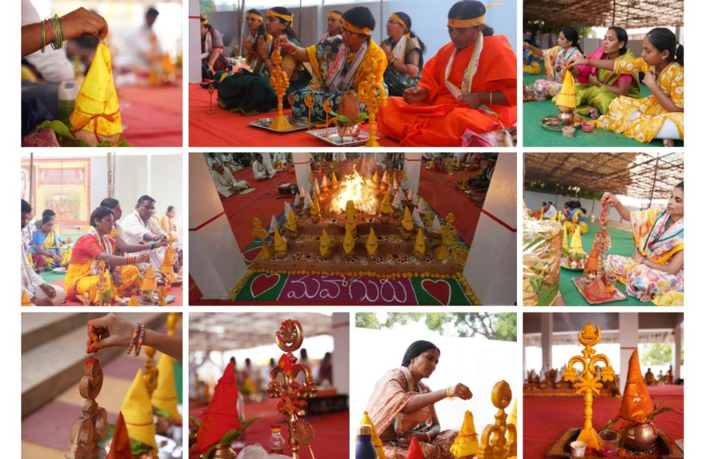 2024 Ugadi Kalash pooja at Siricilla