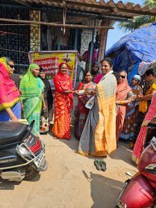 Free Protein Powder Distribution at Kaikaluru - Aumaujaya