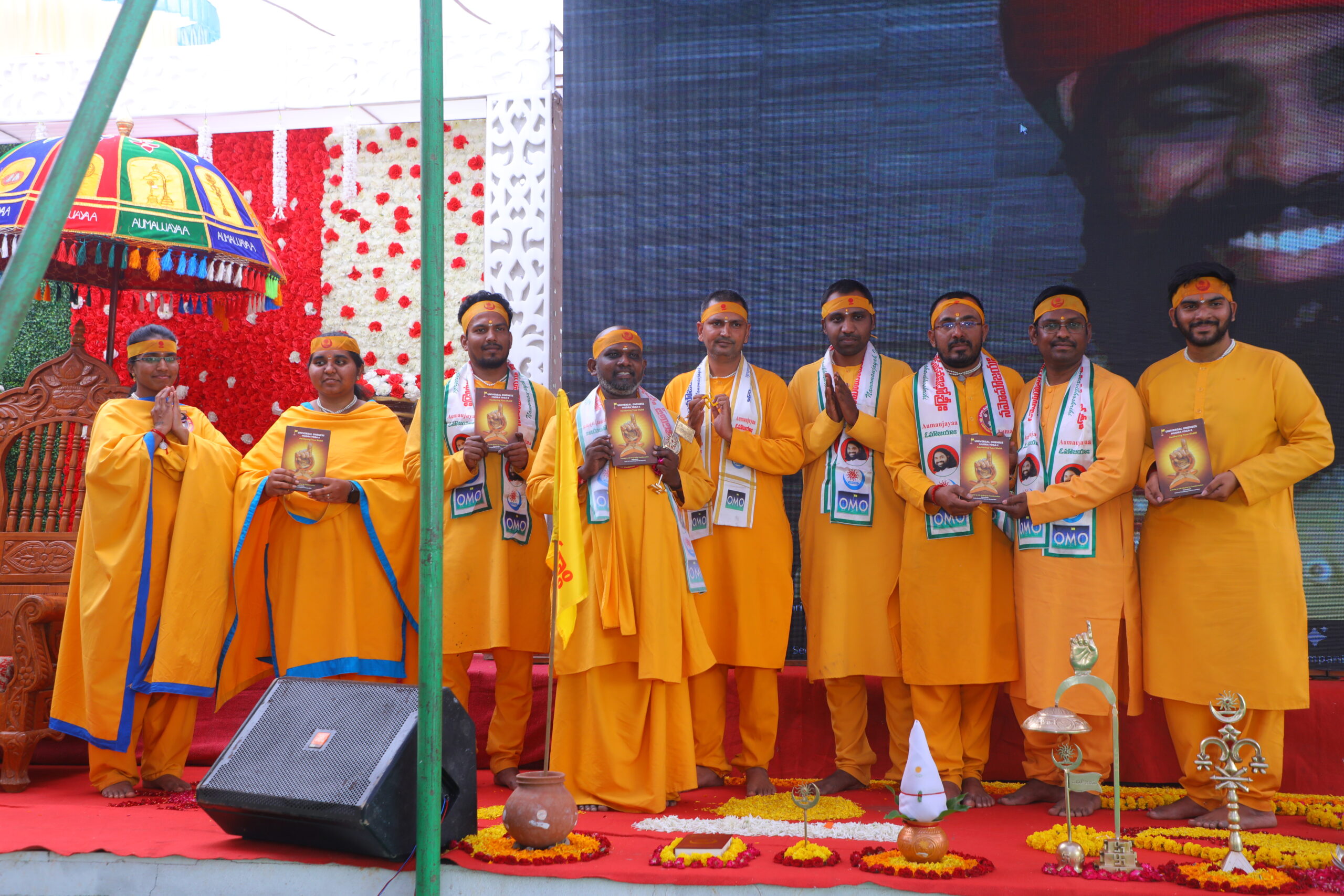 Aumaujayaa Ugadi Mahotsavam 2024 - Book launch.