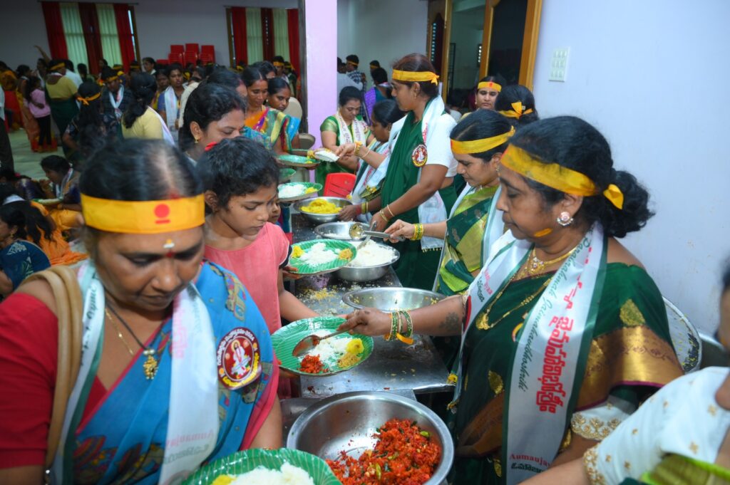 Aumaujaya Guru Pournima - Food Distribution