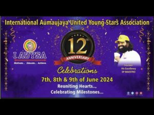 I AUYSA 12 th Anniversary Celebrations