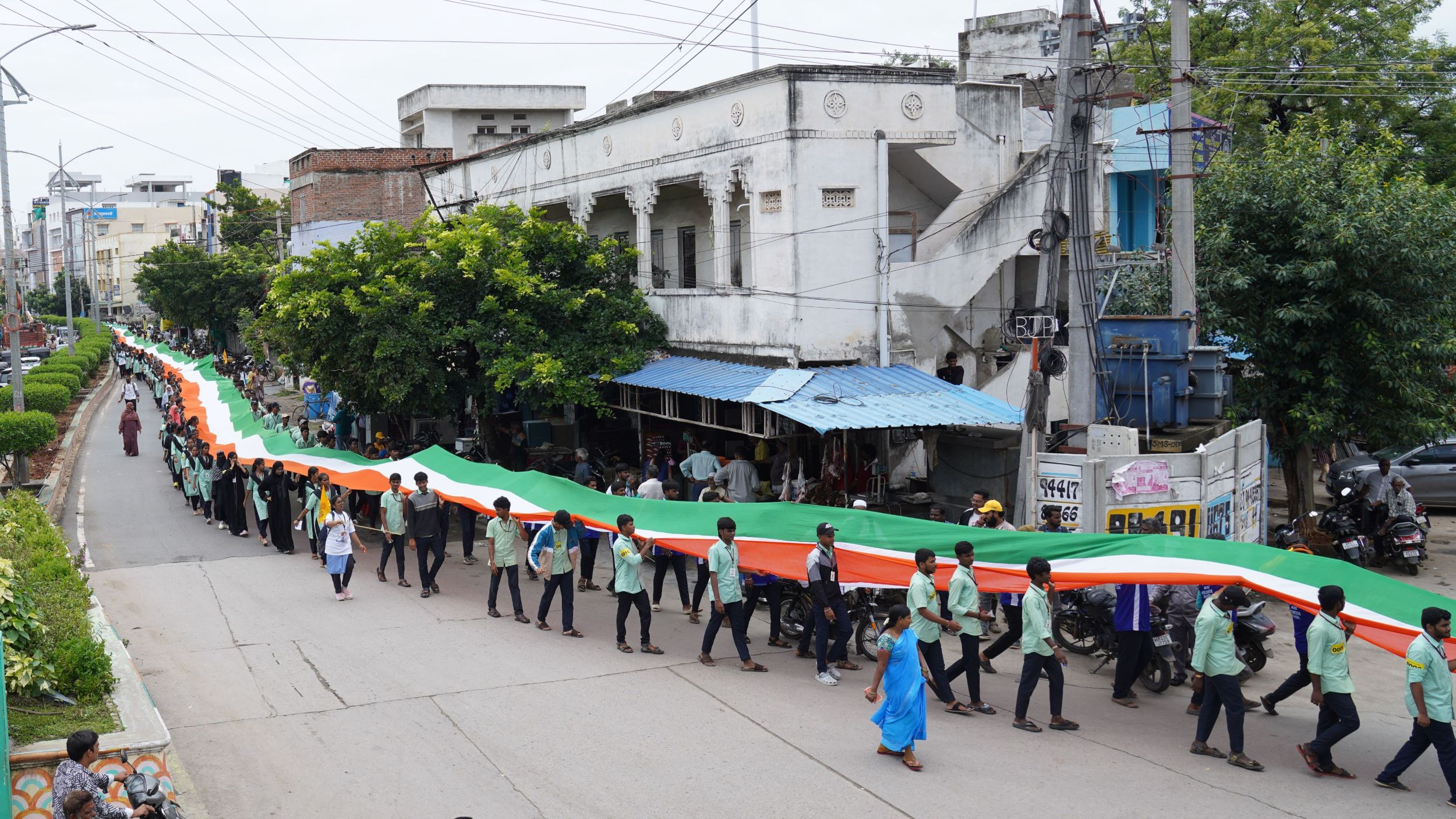 I AUYSA Youth Brigade - longest indian flag rally