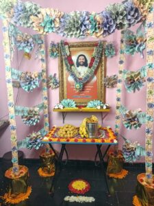 Dasara 2025 celebrations at Kurnool Aumaujaya Meditation center