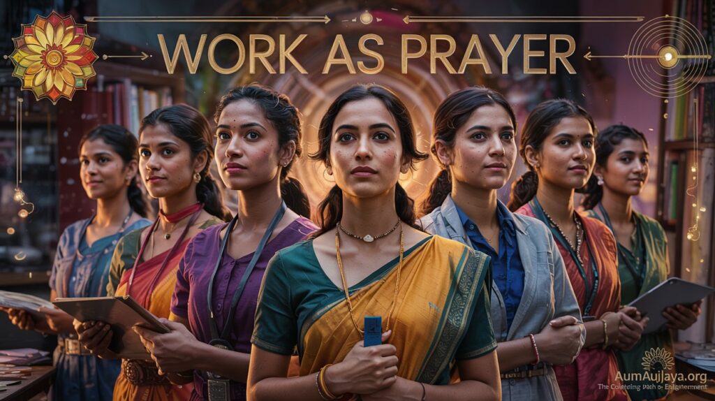 Work as a prayer