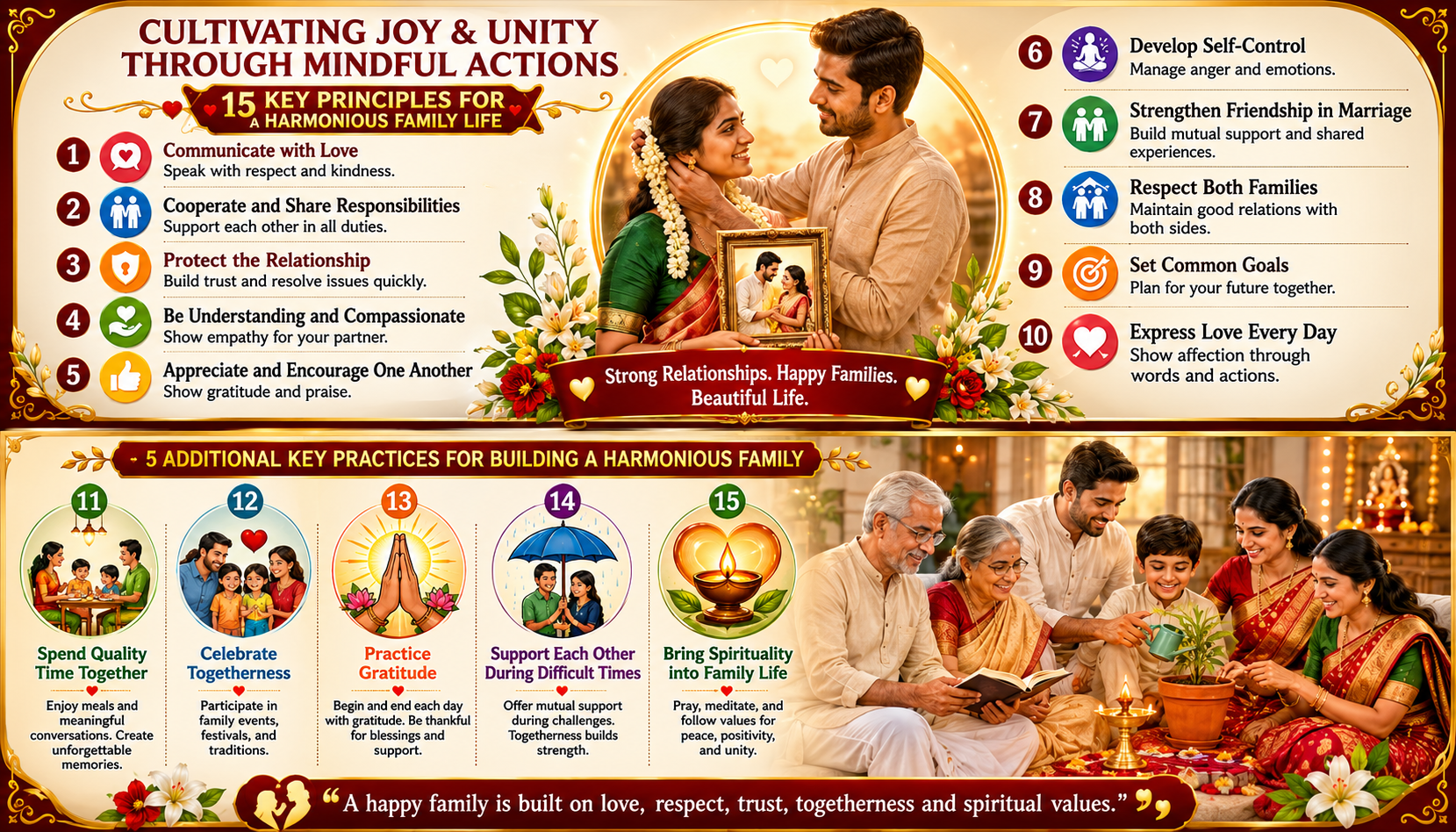 ideal married life - 15 best principles