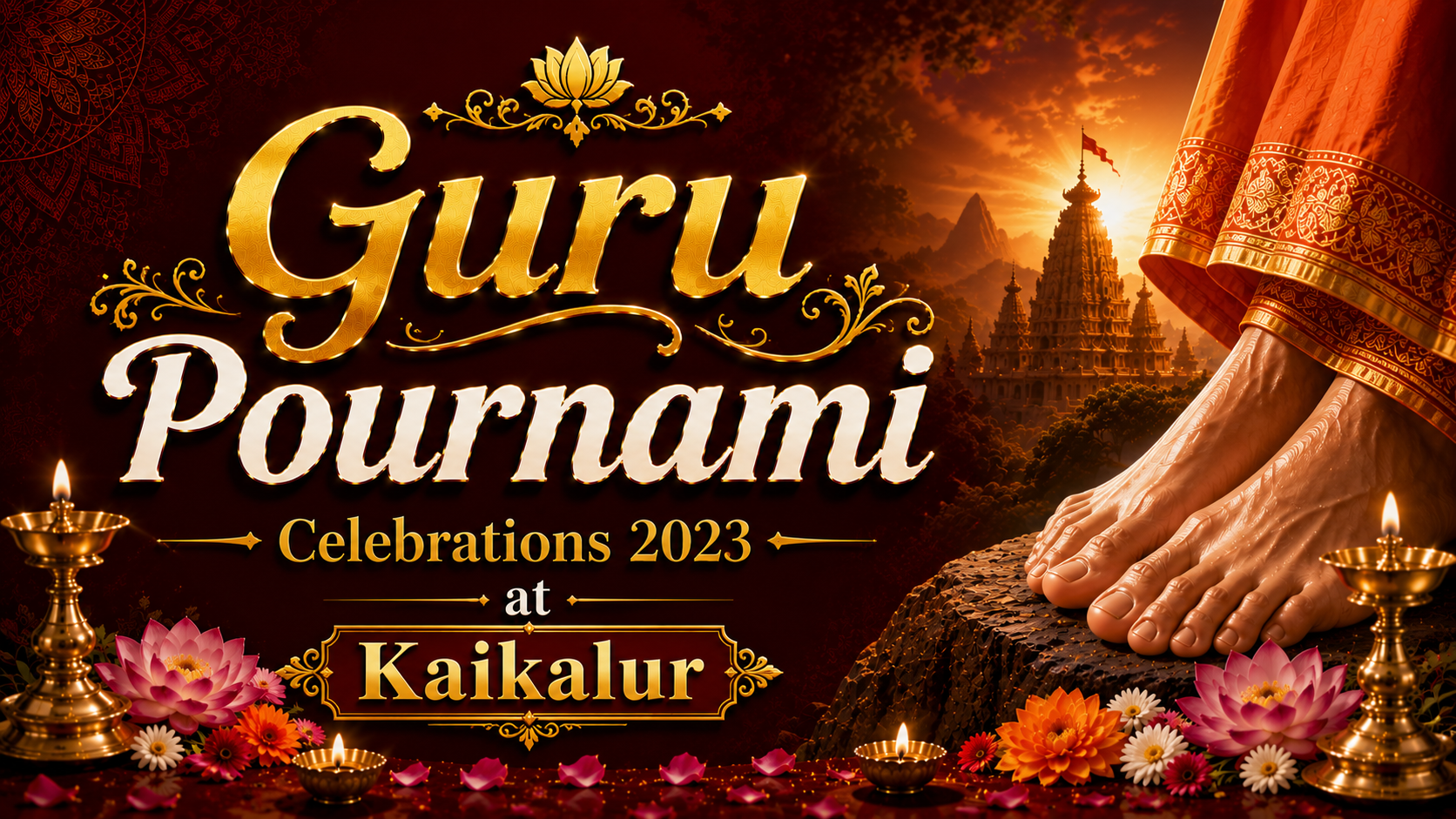 Guru Pournami 2023 at Kaikalur