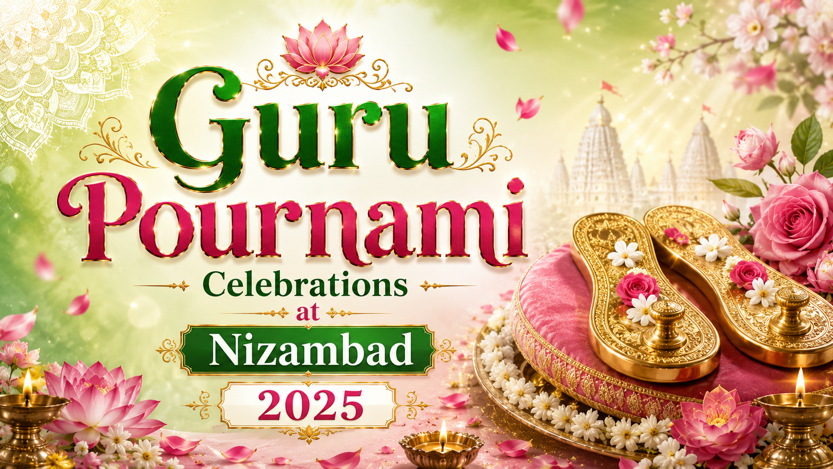 Guru Pournami at Nizambad 2025