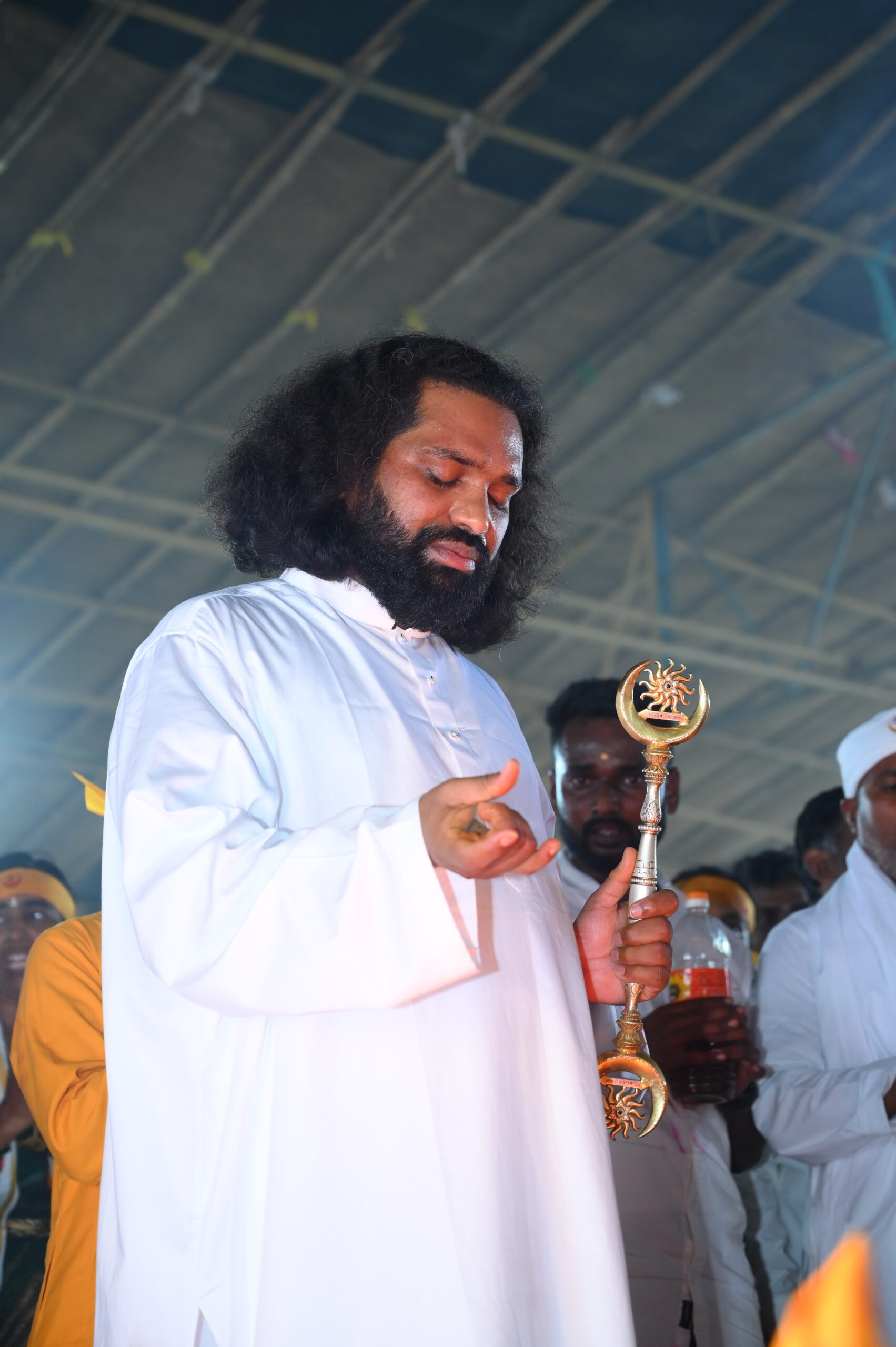 aumaujaya guru pournami - beloved mahaaguru ji at kaikalur 2022