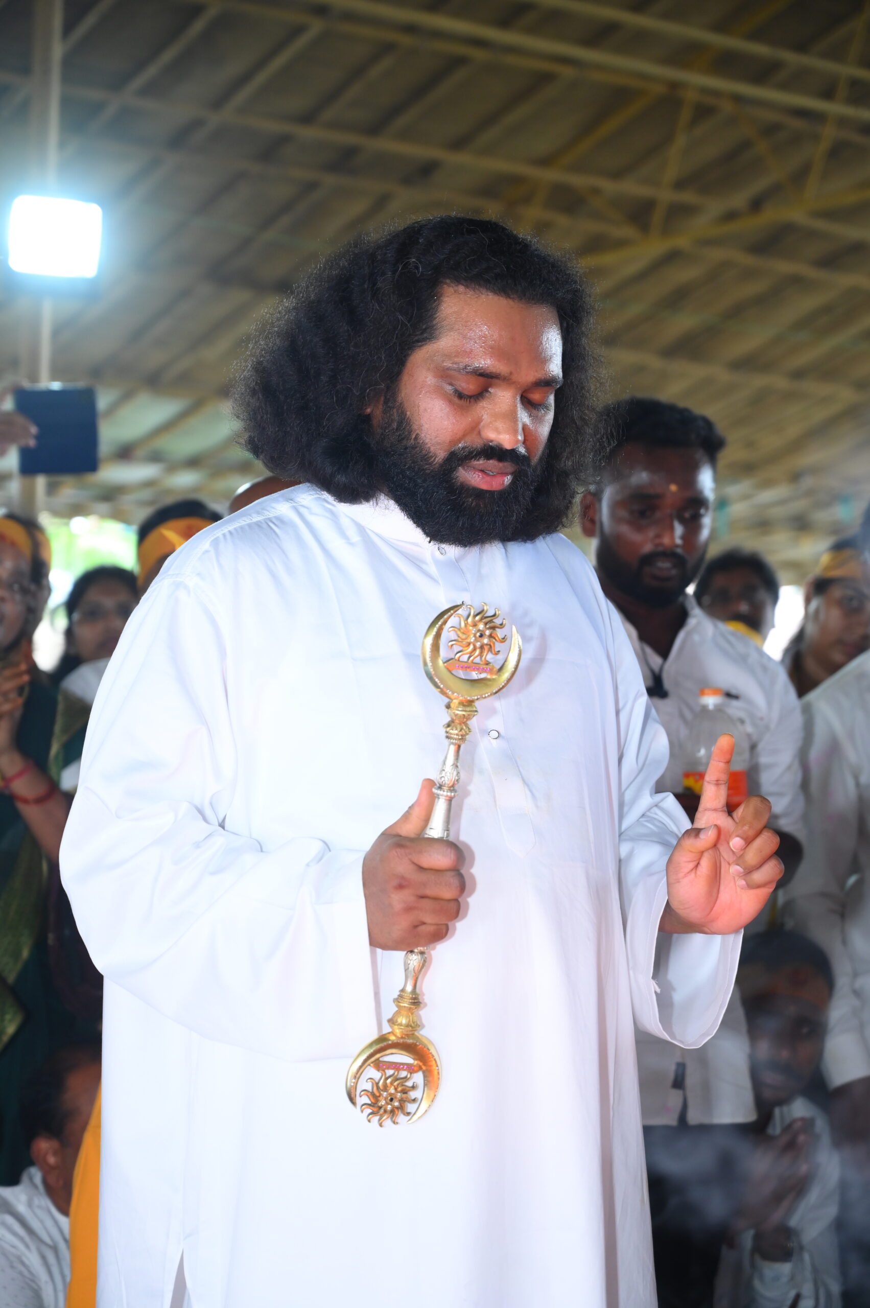aumaujaya guru pournami - mahaaguru ji at kaikalur 2022