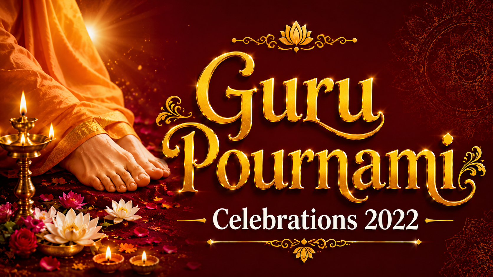 Guru Pournami Celebrations from 2022 to 2025