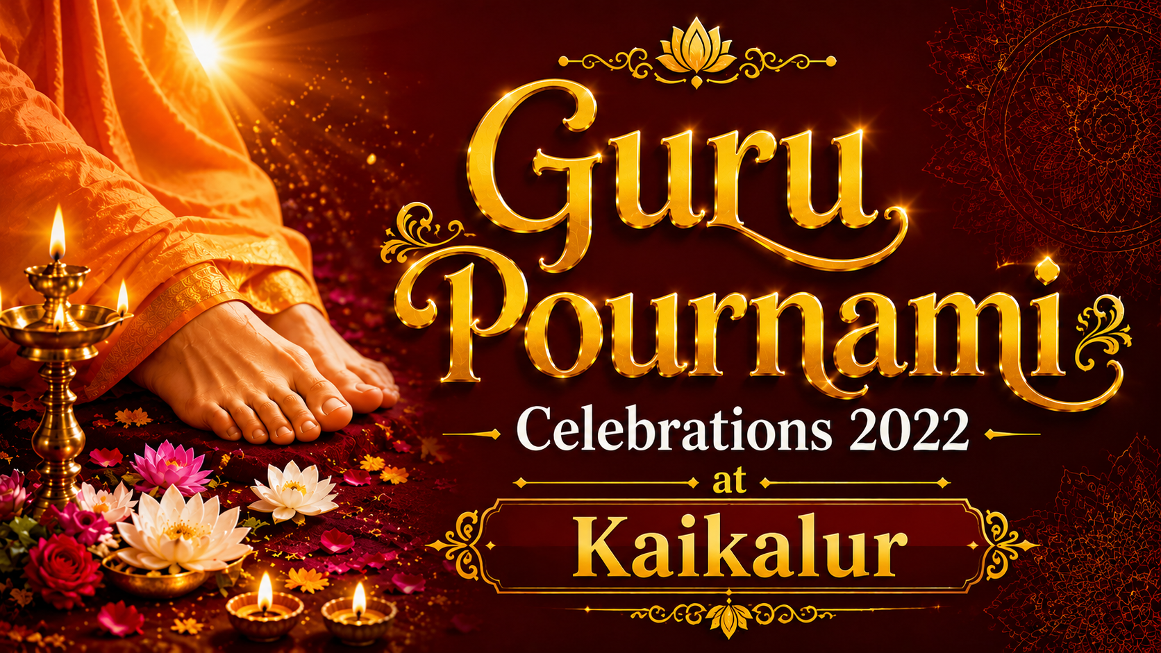 Guru Pournami Celebrations from 2022 to 2025