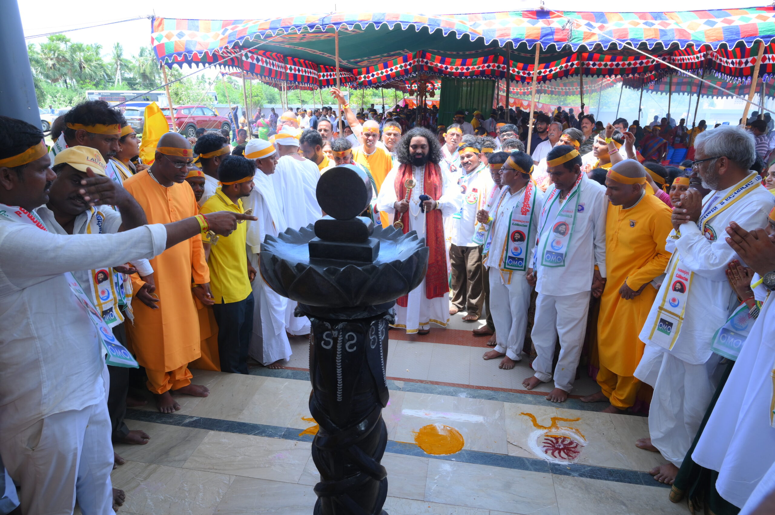 guru pournami pooja at kaikalur