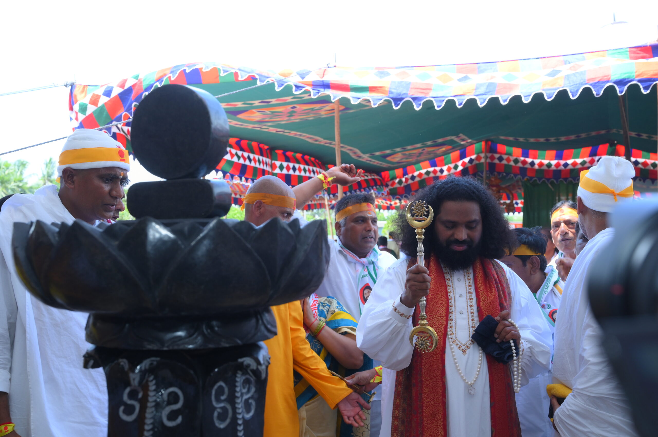 mahaaguruji at kaikalur guru pournami