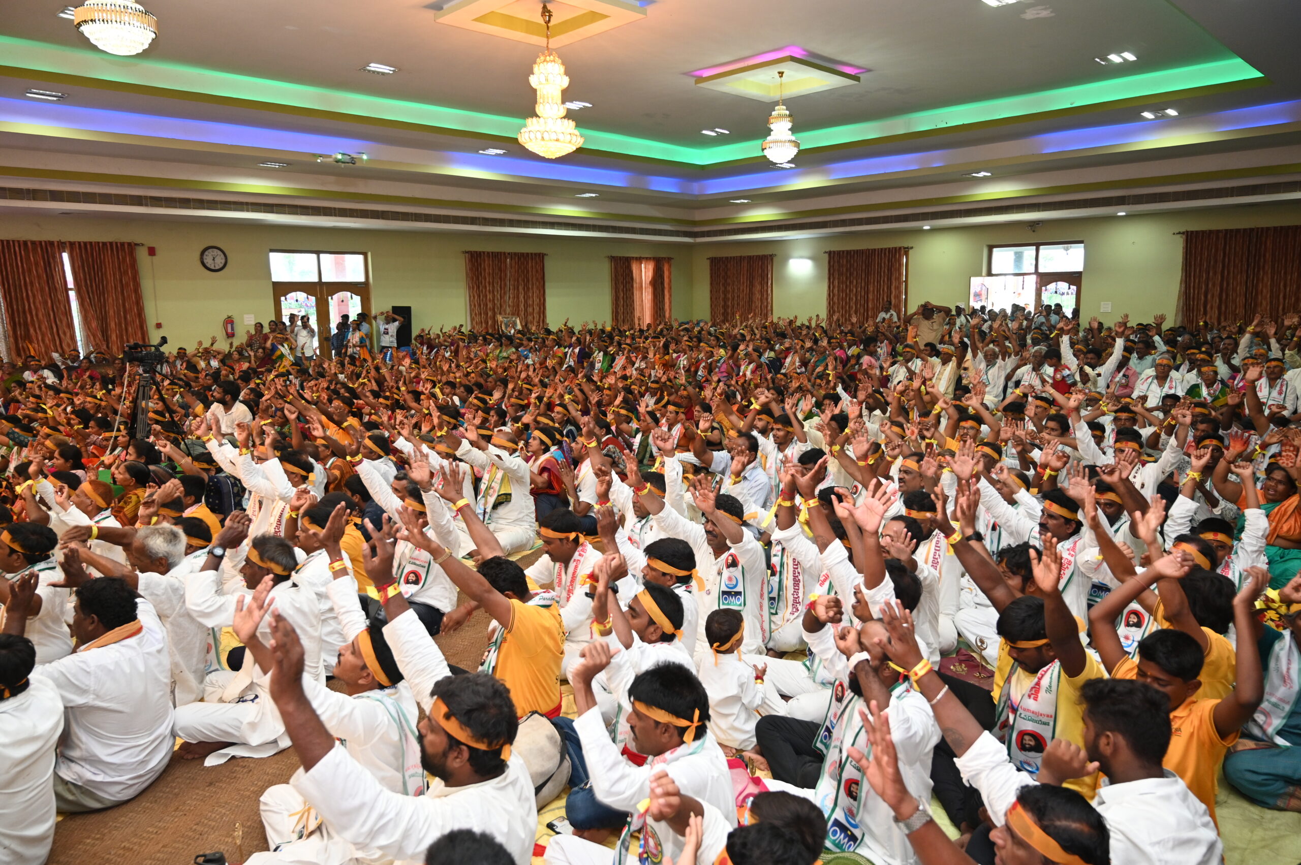 mahaaguruji guru pournami satsang at kaikalur - 2022
