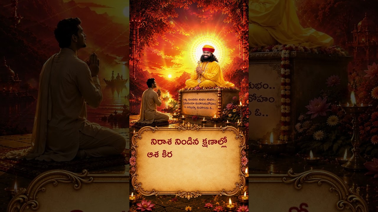 భయంలో భరోసా… నిరాశలో ఆశ 🙏 | Premamaya MahaaGuru Ji | #shorts