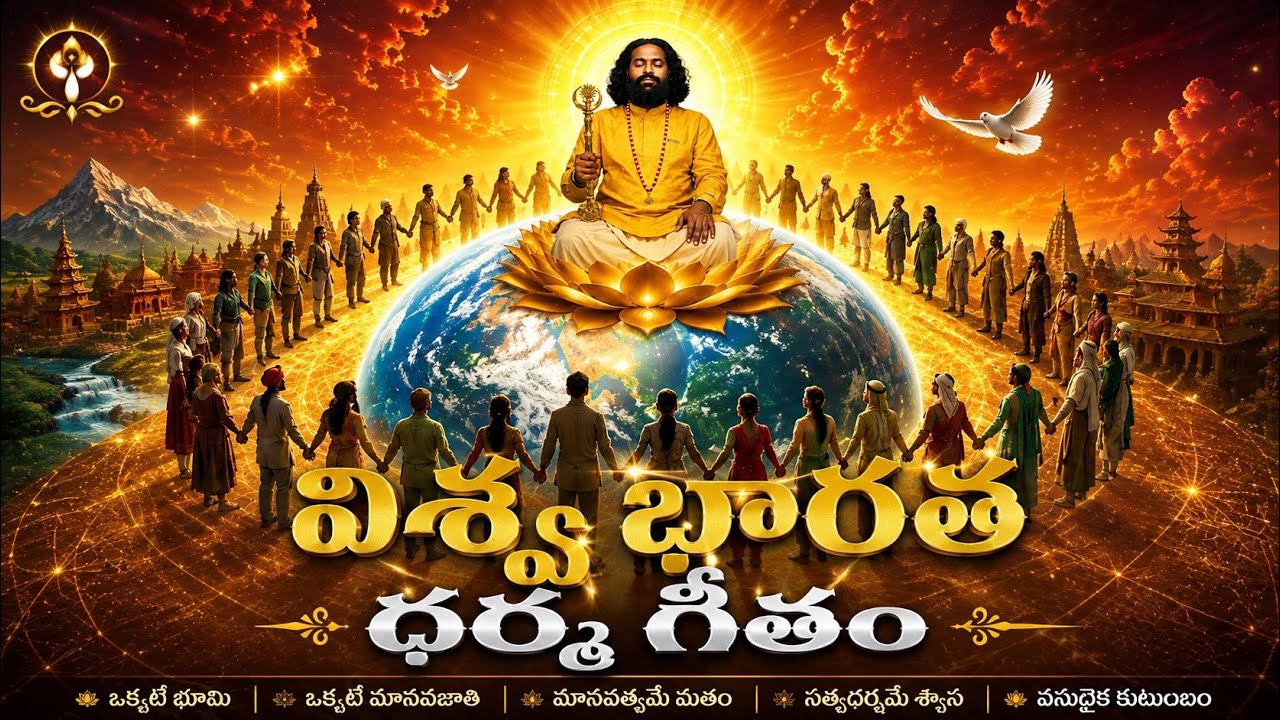 విశ్వ భారత ధర్మ గీతం | Vasudhaiva Kutumbakam | Vishwa Bharatha Dharma Geetham | MahaaGuru Ji