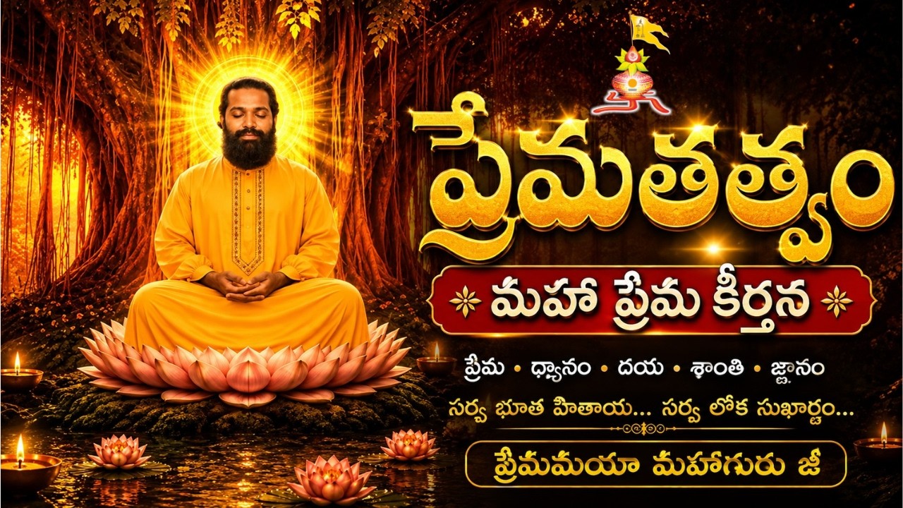 ప్రేమతత్వం | మహా ప్రేమ కీర్తన | Premamaya MahaaGuru Ji | Jai Aumaujayaa