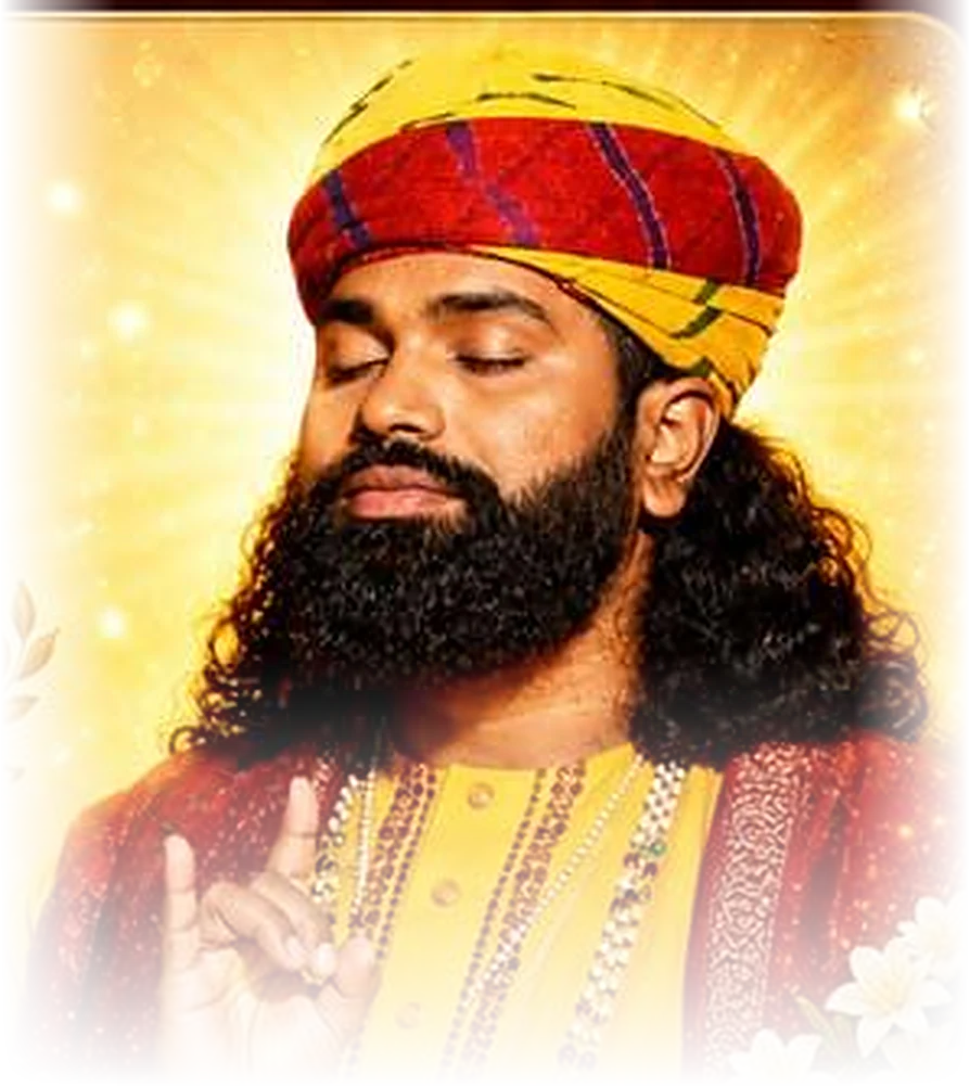 ధ్యానముద్రలో HH Beloved MahaaGURU Ji