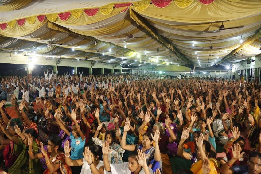 Pournami Satsang at Divya Gardens