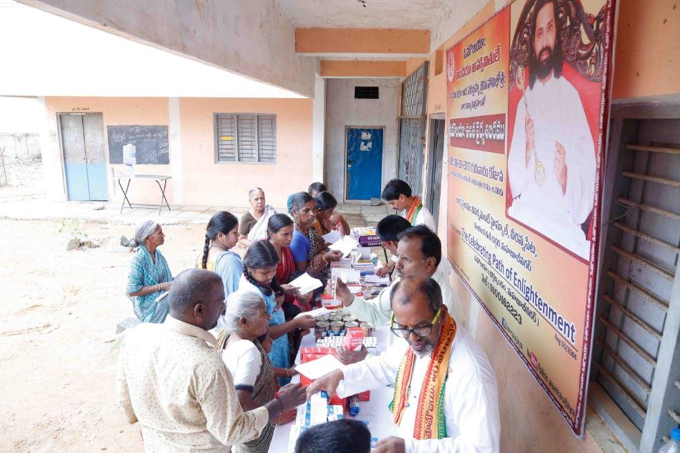 Medical Camp at Mahabubnagar on 8th June 2017