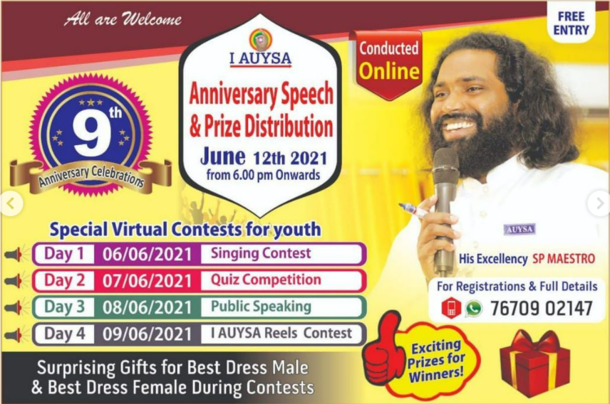 IAUYSA 9TH ANNIVERSARY CELEBRATIONS