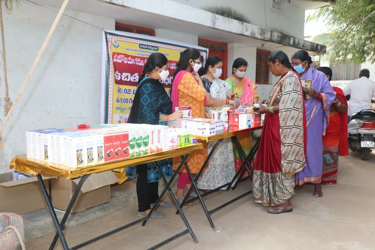 Free Medical Camp on the occasionof Jaimahavibhoshri Birthday