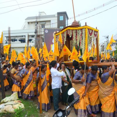 Kaikaluru - Maha kali moola virat pallaki seva.